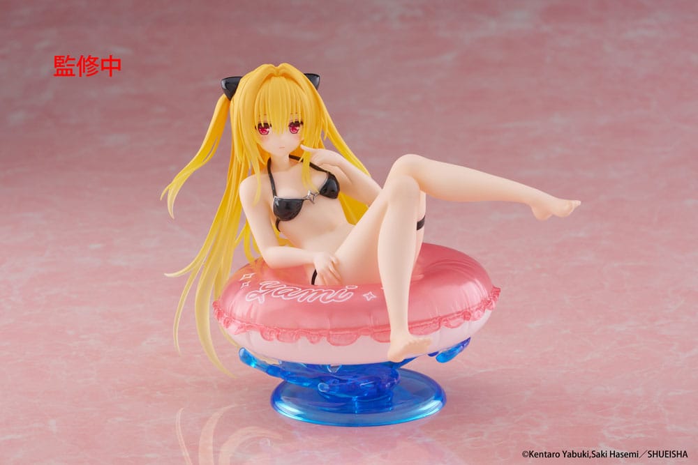 To Love-Ru Darkness Aqua Float Girls PVC Statue Golden Darkness 10 cm    
