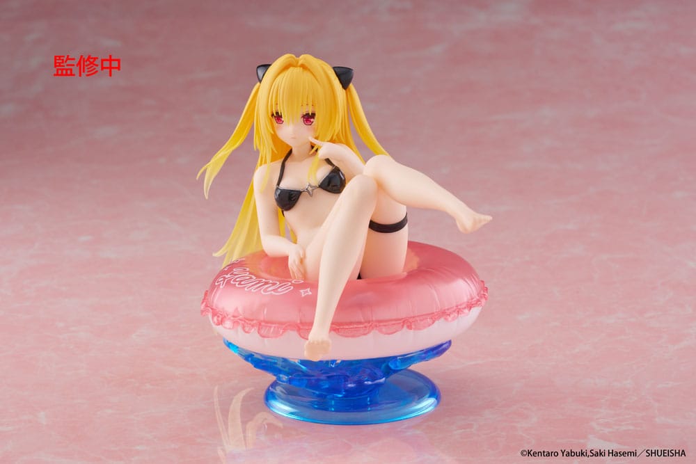 To Love-Ru Darkness Aqua Float Girls PVC Statue Golden Darkness 10 cm    