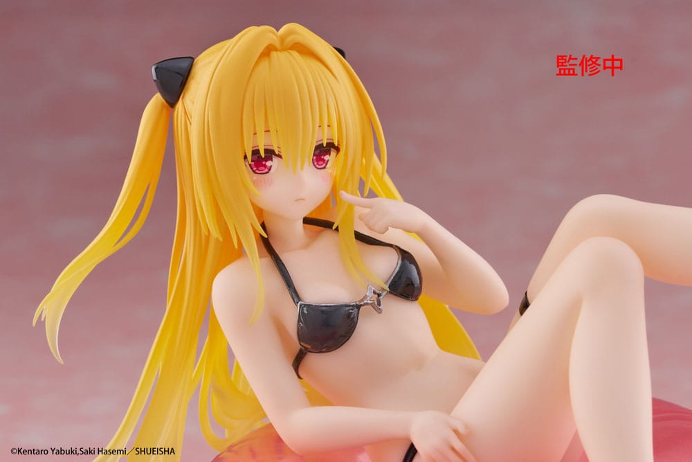 To Love-Ru Darkness Aqua Float Girls PVC Statue Golden Darkness 10 cm    