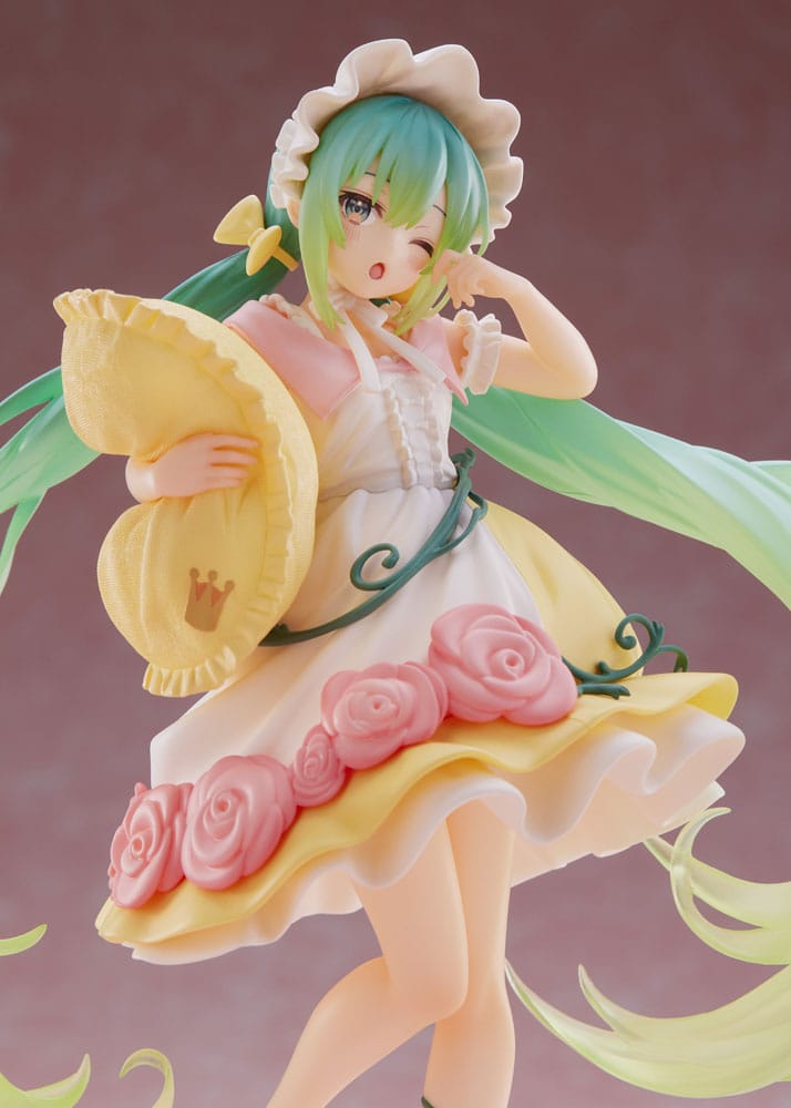 Hatsune Miku PVC Statue Hatsune Miku Wonderland Sleeping Beauty Reissue 18 cm  