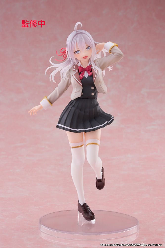 Alya Sometimes Hides Her Feelings in Russian Coreful PVC Statue Alya School Uniform Ver. 18 cm   