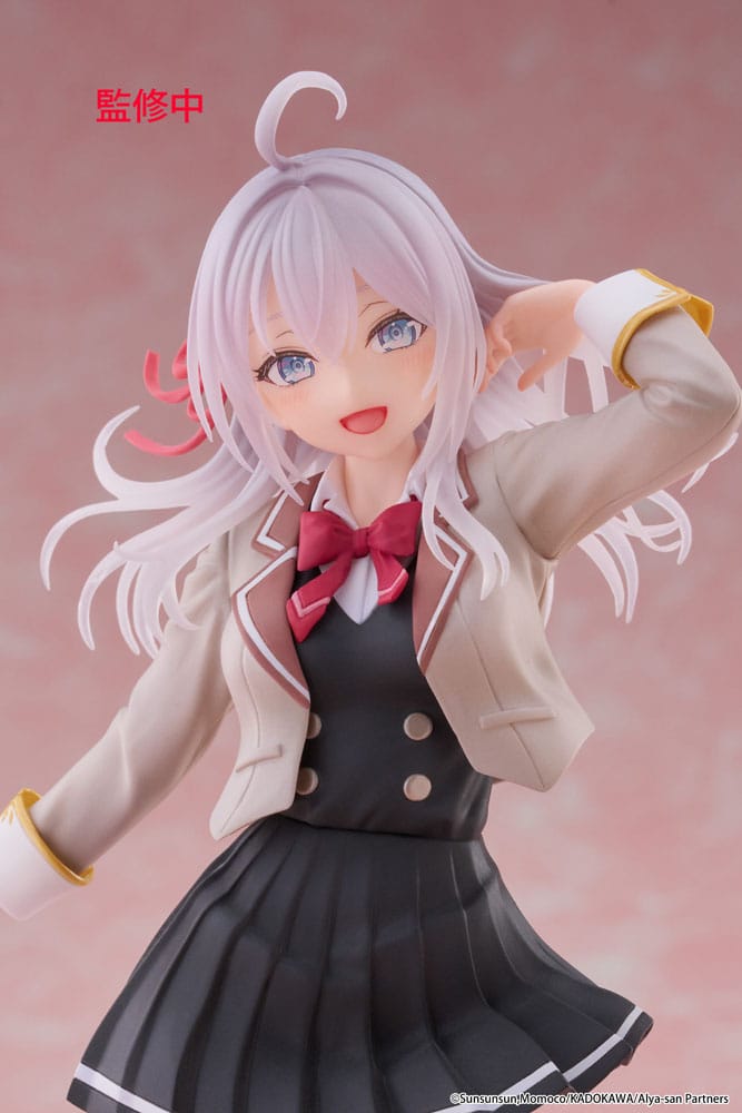 Alya Sometimes Hides Her Feelings in Russian Coreful PVC Statue Alya School Uniform Ver. 18 cm   
