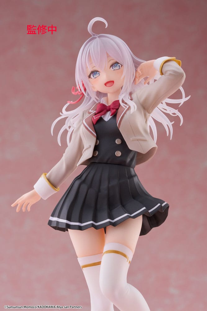 Alya Sometimes Hides Her Feelings in Russian Coreful PVC Statue Alya School Uniform Ver. 18 cm   