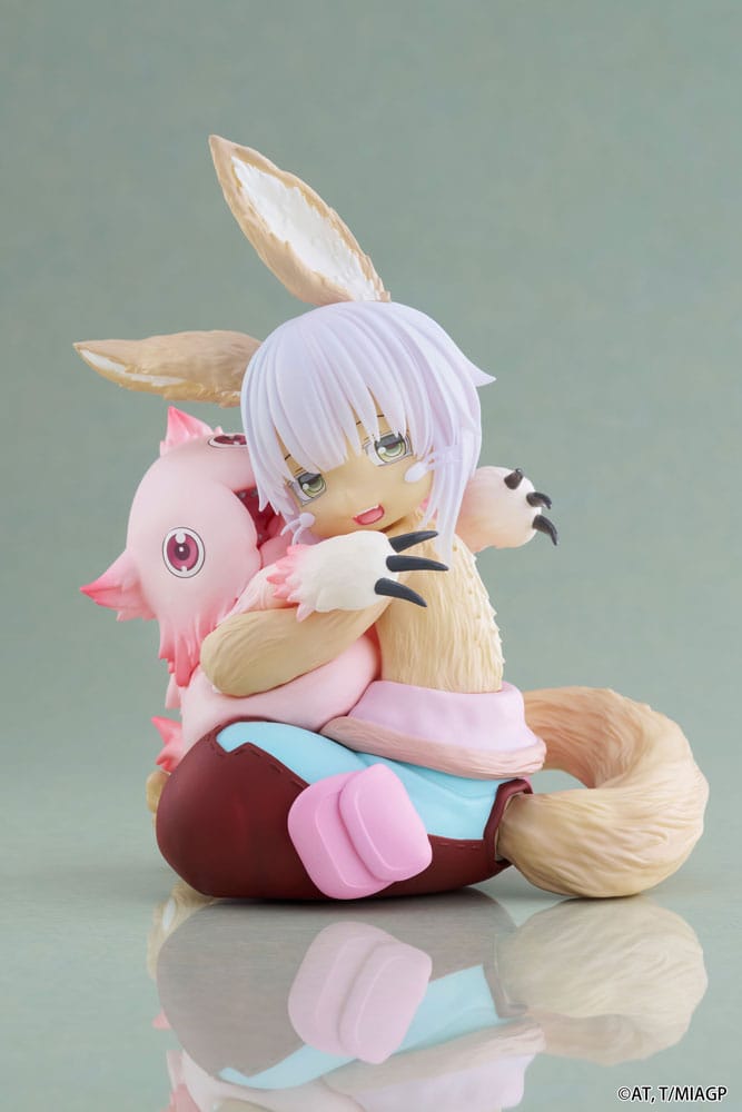 Made in Abyss: The Golden City of the Scorching Sun PVC Statue Desktop Cute Figure Nanachi & Mitty Reissue 13 cm       