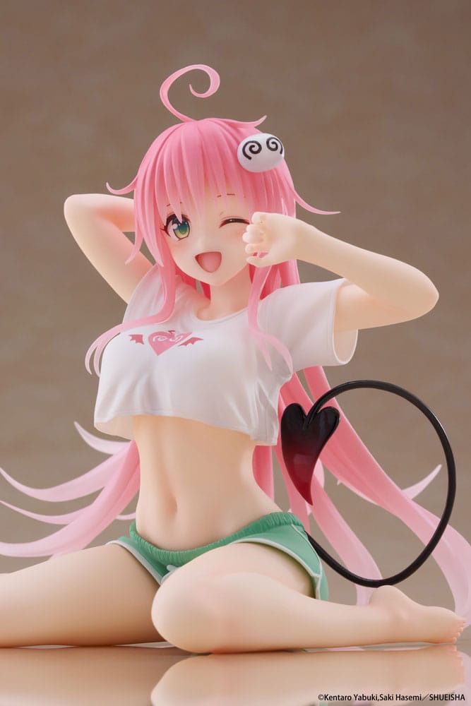 To Love-Ru Darkness PVC Statue Desktop Cute Figure Lala Roomwear Ver. 13 cm       