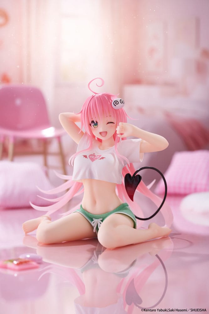 To Love-Ru Darkness PVC Statue Desktop Cute Figure Lala Roomwear Ver. 13 cm       