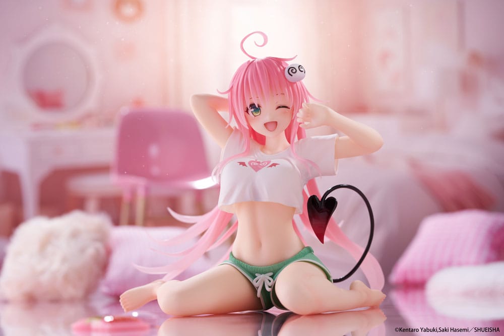 To Love-Ru Darkness PVC Statue Desktop Cute Figure Lala Roomwear Ver. 13 cm       