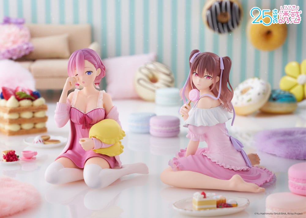 2.5 Dimensional Seduction Newley Written Taito Kuji Online PVC Statue Mikari Tachibana 11 cm     