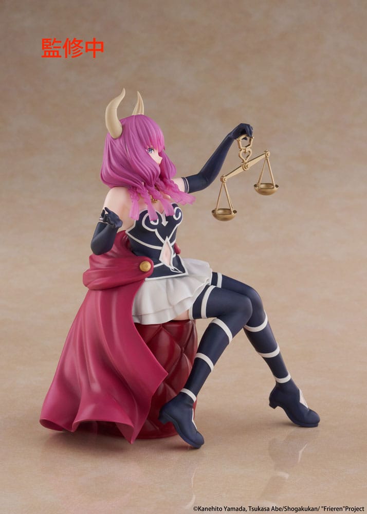 Frieren: Beyond Journey's End PVC Statue Desktop Cute Figure Aura the guillotine 13 cm       