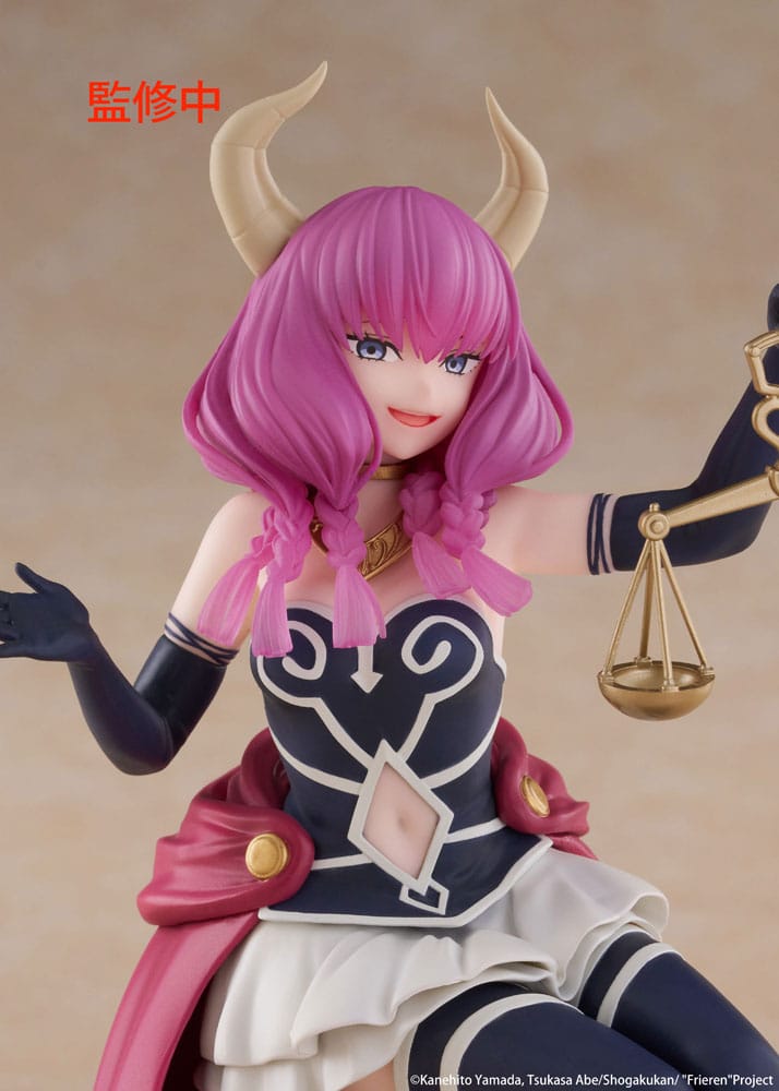 Frieren: Beyond Journey's End PVC Statue Desktop Cute Figure Aura the guillotine 13 cm       