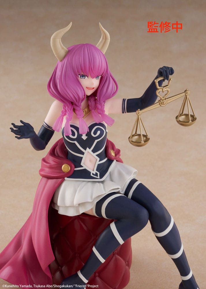 Frieren: Beyond Journey's End PVC Statue Desktop Cute Figure Aura the guillotine 13 cm       