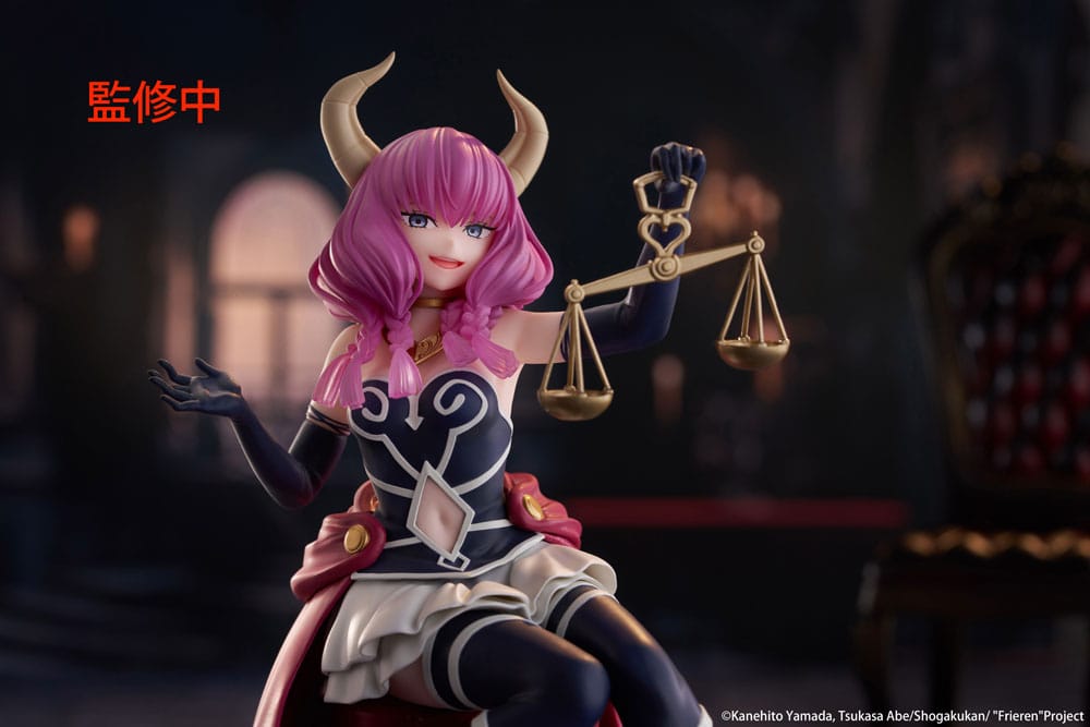 Frieren: Beyond Journey's End PVC Statue Desktop Cute Figure Aura the guillotine 13 cm       