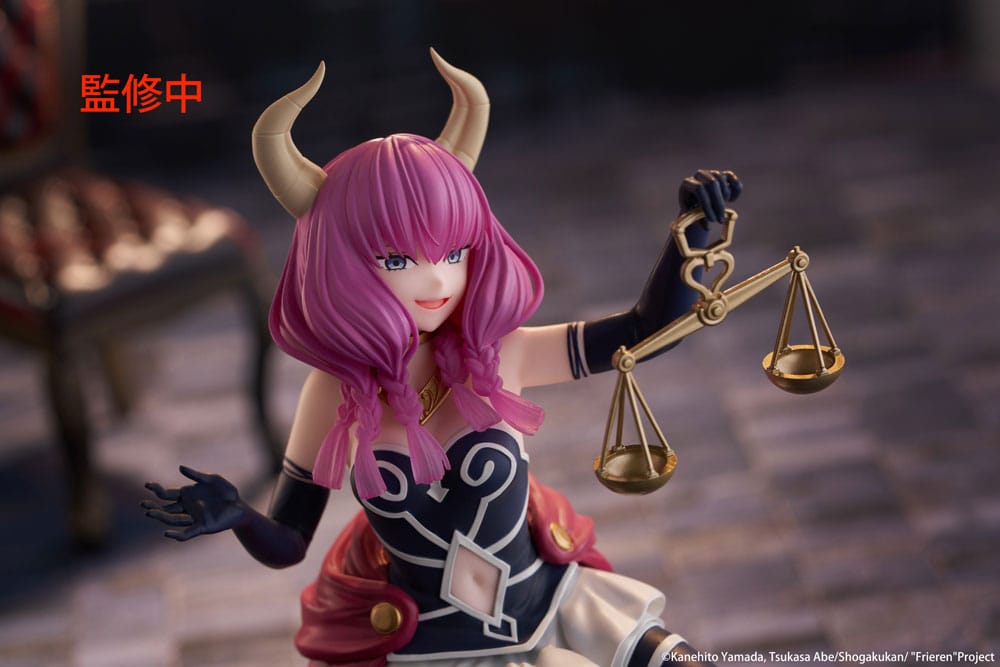 Frieren: Beyond Journey's End PVC Statue Desktop Cute Figure Aura the guillotine 13 cm       