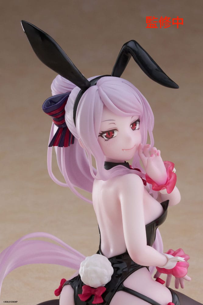 Overlord PVC Statue Desktop Cute Figure Shalltear Bunny Ver. 13 cm    