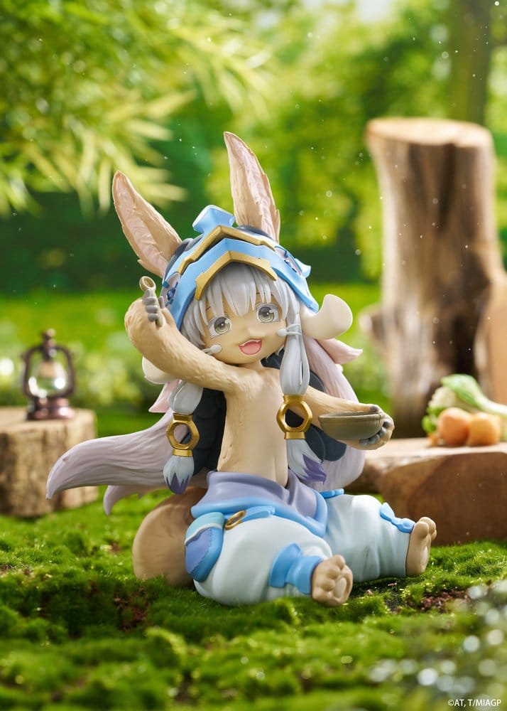 Made in Abyss Desktop Cute PVC Figur Nanachi (Mealtime ver.) 13 cm