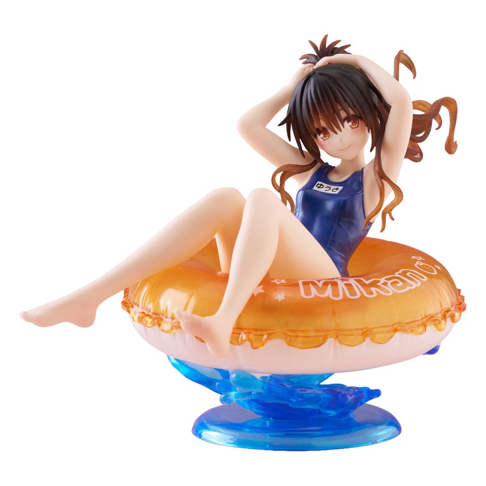To Love-Ru Darkness Aqua Float Girls PVC Statue Mikan Yuki 10 cm     