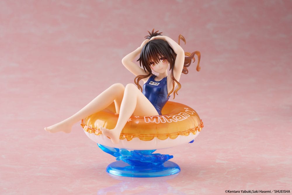 To Love-Ru Darkness Aqua Float Girls PVC Statue Mikan Yuki 10 cm     