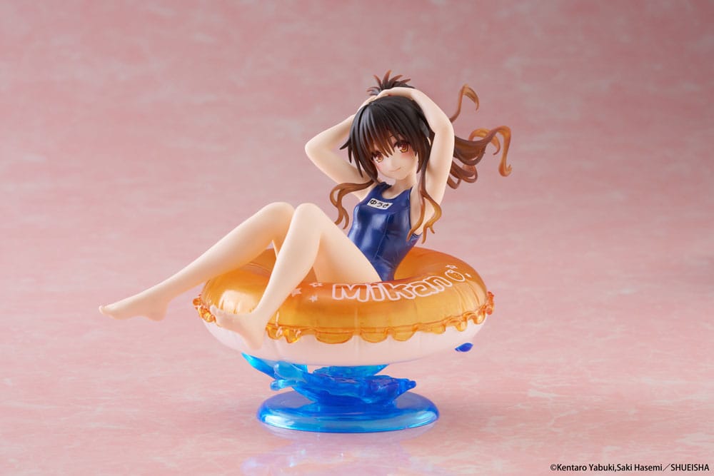 To Love-Ru Darkness Aqua Float Girls PVC Statue Mikan Yuki 10 cm     