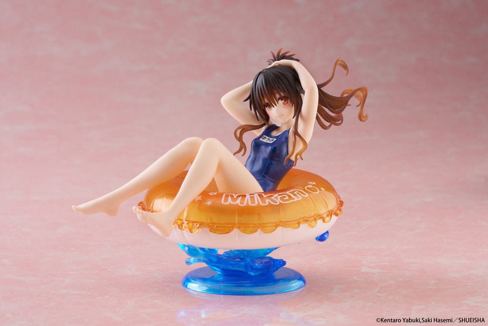 To Love-Ru Darkness Aqua Float Girls PVC Statue Mikan Yuki 10 cm     
