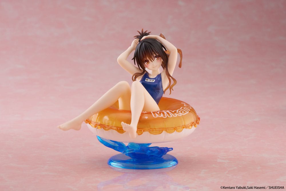 To Love-Ru Darkness Aqua Float Girls PVC Statue Mikan Yuki 10 cm     
