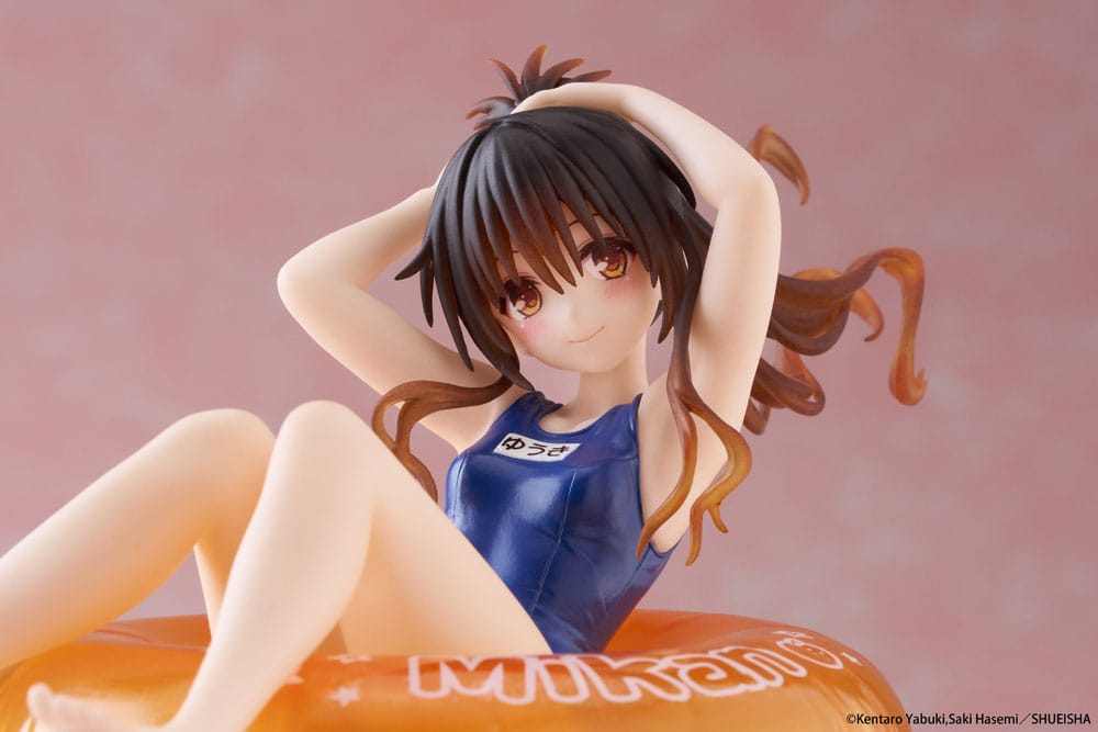 To Love-Ru Darkness Aqua Float Girls PVC Statue Mikan Yuki 10 cm     