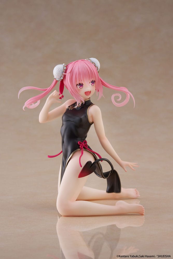 To Love-Ru PVC Statue Desktop Cute Figure Nana (China Dress Ver.) 13 cm        