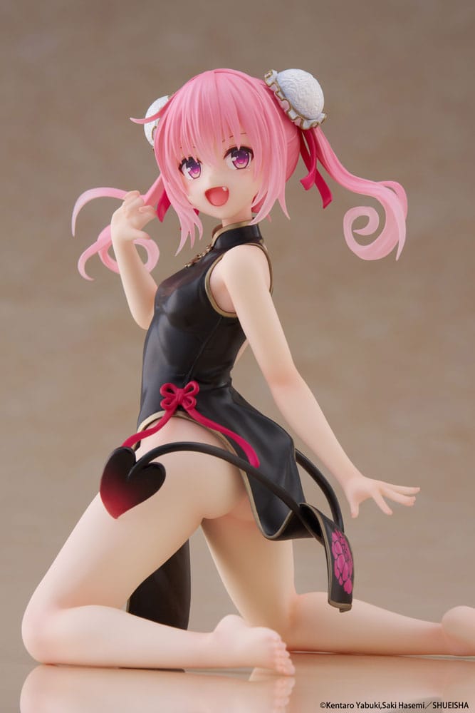 To Love-Ru PVC Statue Desktop Cute Figure Nana (China Dress Ver.) 13 cm        