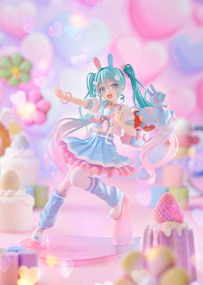 Hatsune Miku x RODY Newly Written Taito Kuji Online PVC Statue Hatsune Miku 18 cm       