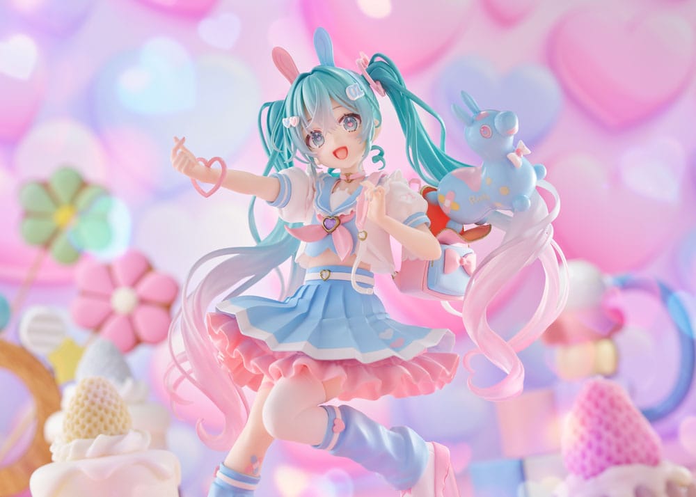 Hatsune Miku x RODY Newly Written Taito Kuji Online PVC Statue Hatsune Miku 18 cm       