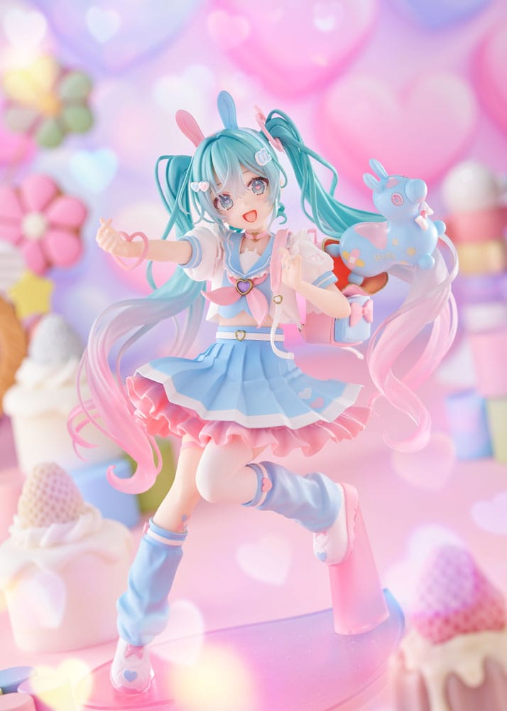Hatsune Miku x RODY Newly Written Taito Kuji Online PVC Statue Hatsune Miku 18 cm       