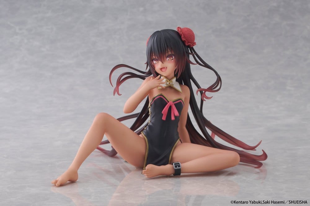 To Love-Ru Darkness Desktop Cute PVC Figur Nemesis (Chinese Dress Ver.) 13 cm