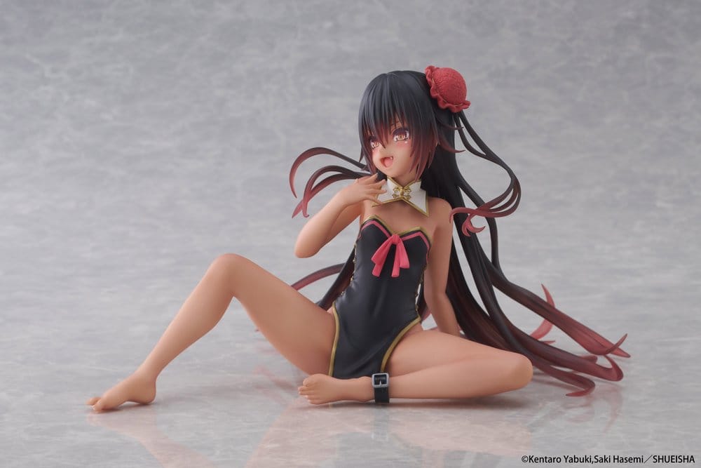 To Love-Ru Darkness Desktop Cute PVC Figur Nemesis (Chinese Dress Ver.) 13 cm