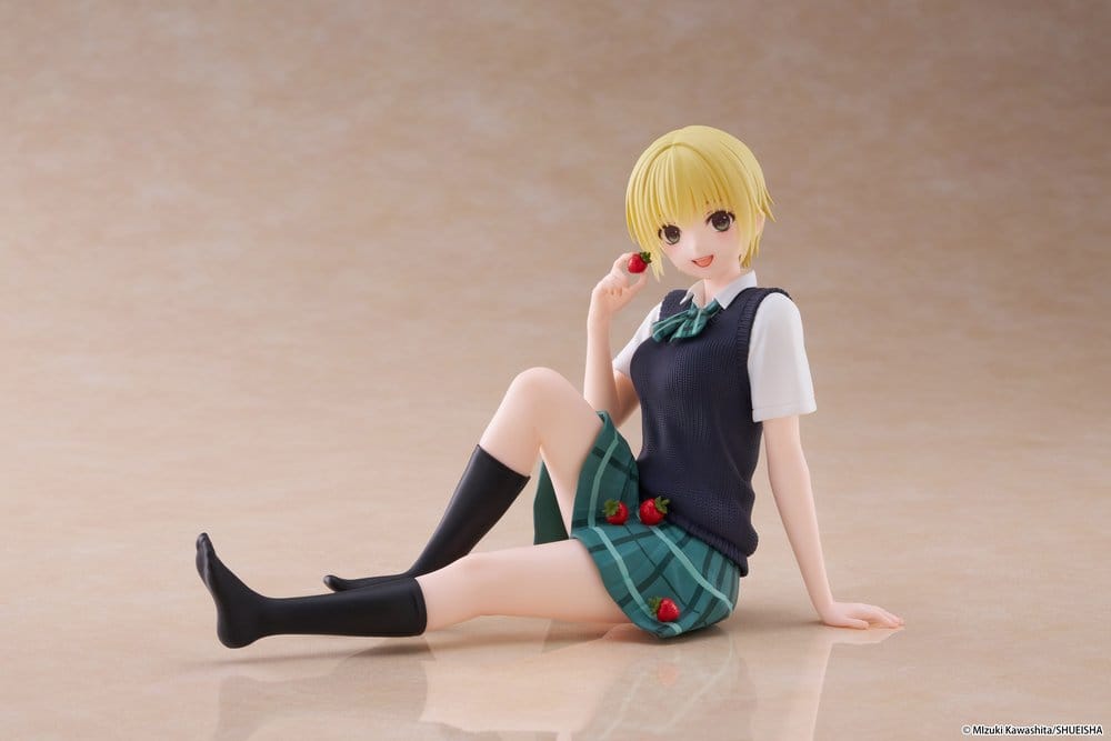 Strawberry 100% Desktop Cute PVC Figur Tsukasa Nishino (School uniform Ver.) 13 cm
