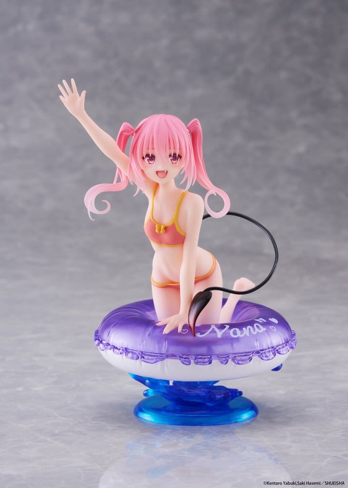 To Love-Ru Darkness Aqua Float Girls PVC Figur Nana 10 cm
