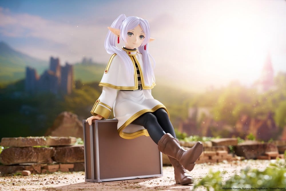Frieren: Beyond Journey's End PVC Figur Desktop Cute Frieren (Trunk Case Ver.) Reissue 13 cm