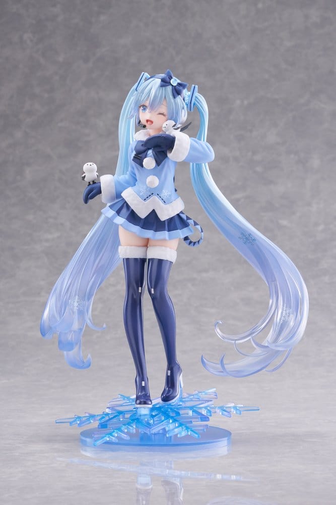 Hatsune Miku AMP+ PVC Figur Snow Miku All Stars 2012 Ver. 25 cm