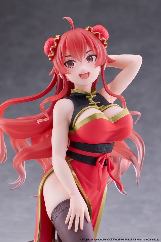 Mushoku Tensei: Jobless Reincarnation Desktop Cute PVC Figur Eris Greyrat (Chinese Dress Ver.) 13 cm