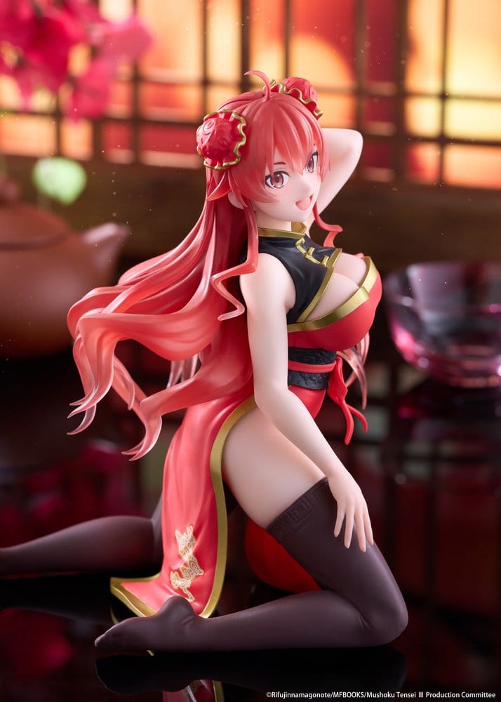 Mushoku Tensei: Jobless Reincarnation Desktop Cute PVC Figur Eris Greyrat (Chinese Dress Ver.) 13 cm