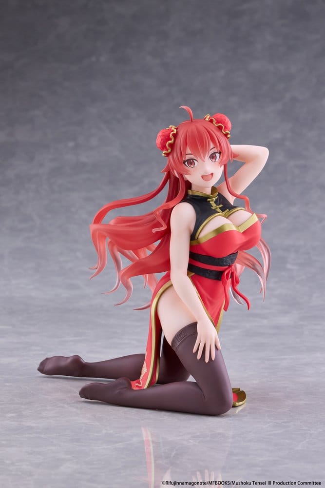 Mushoku Tensei: Jobless Reincarnation Desktop Cute PVC Figur Eris Greyrat (Chinese Dress Ver.) 13 cm