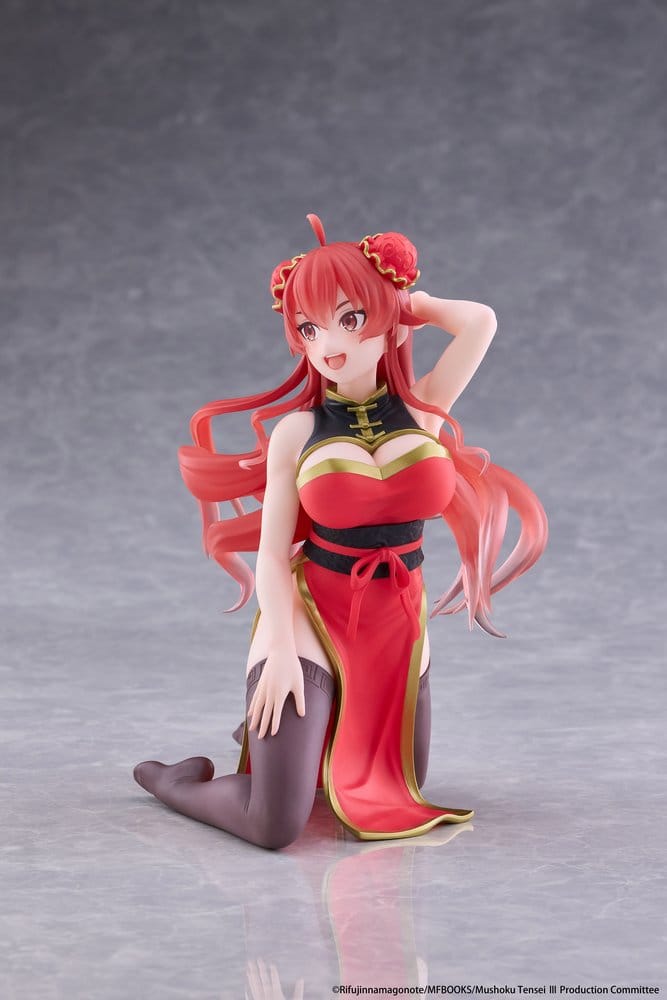 Mushoku Tensei: Jobless Reincarnation Desktop Cute PVC Figur Eris Greyrat (Chinese Dress Ver.) 13 cm