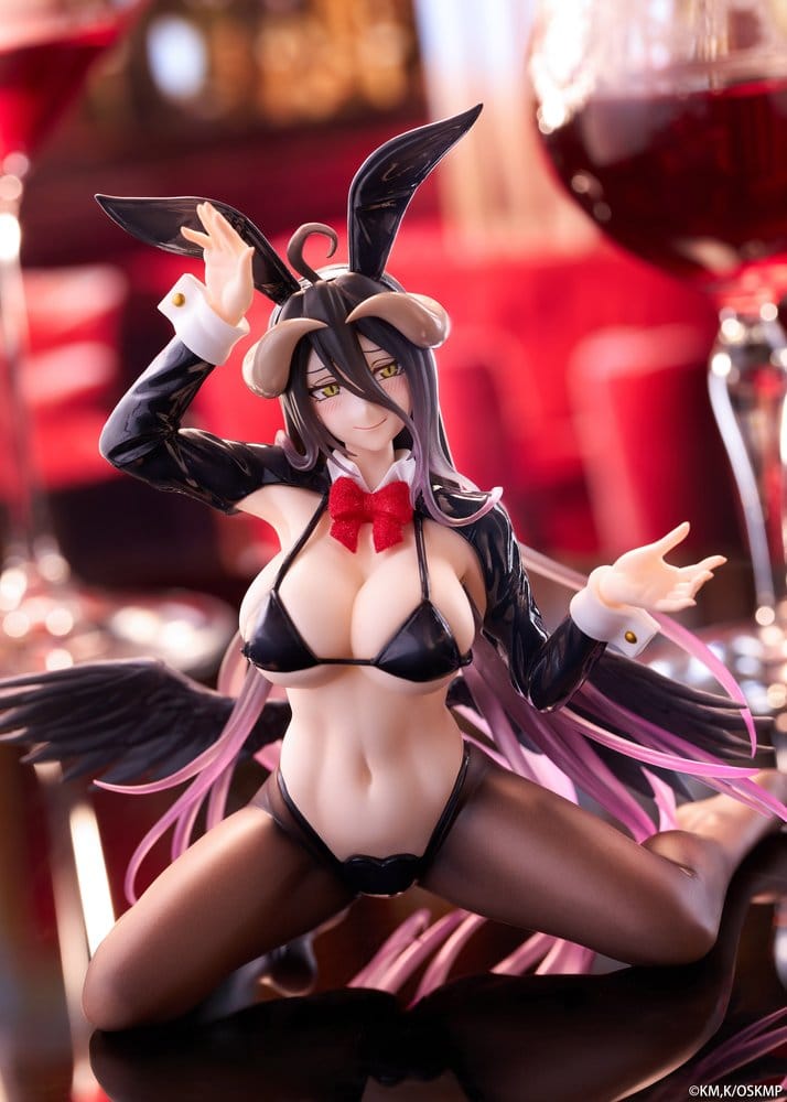Overlord Moflock PVC Figur Albedo (Reverse Bunny Suit Ver.) 13 cm