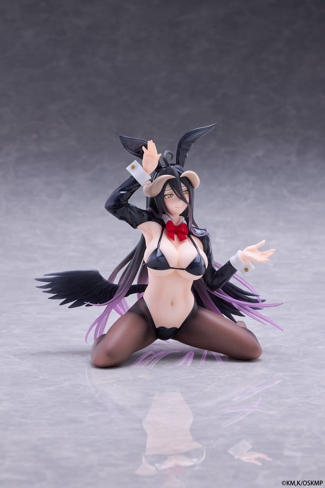 Overlord Moflock PVC Figur Albedo (Reverse Bunny Suit Ver.) 13 cm