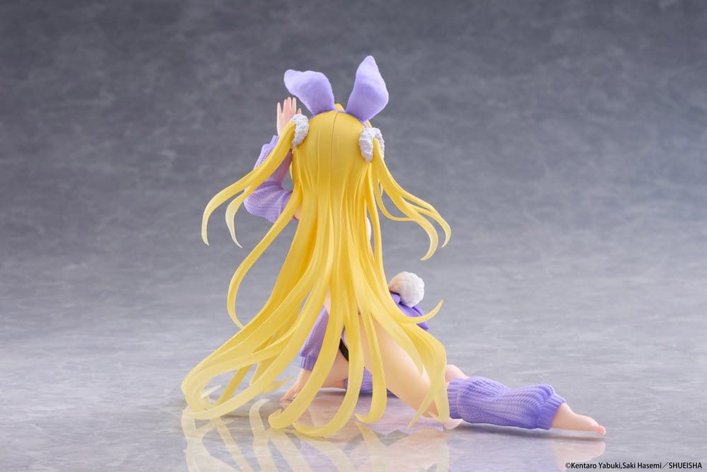 To Love-Ru Darkness MOFLOCK PVC Figur Golden Darkness (Fluffy Bunny Ver.) 13 cm