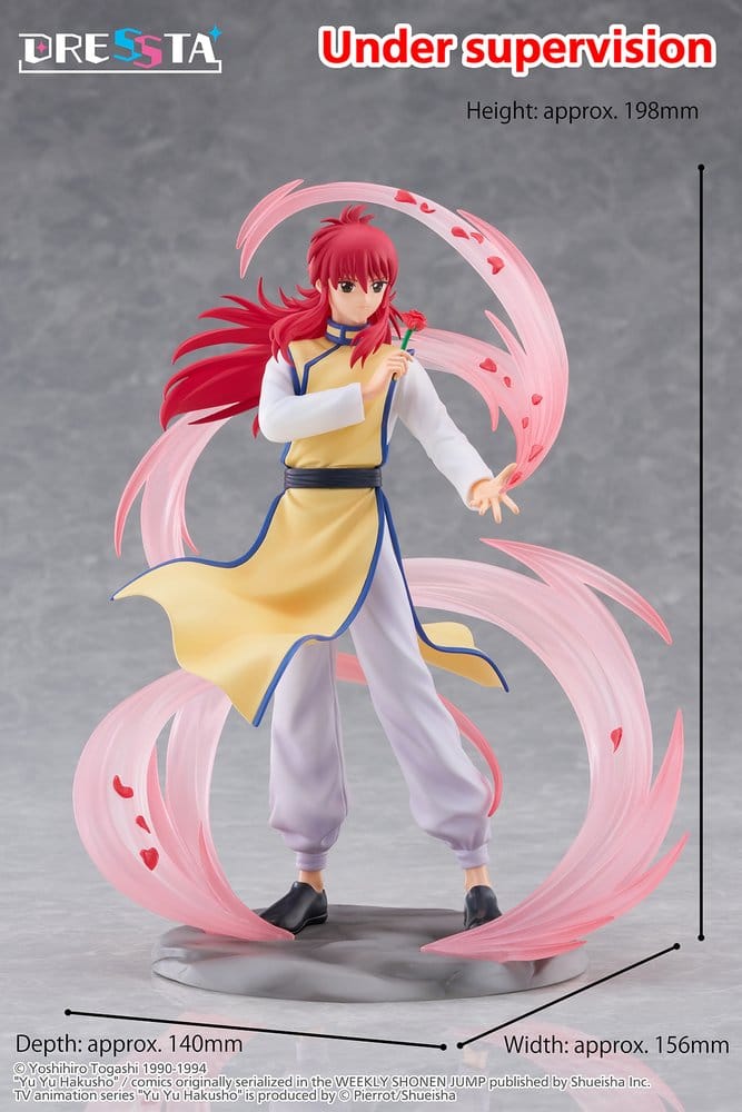 Yu Yu Hakusho Dressta PVC Figur Kurama 18 cm