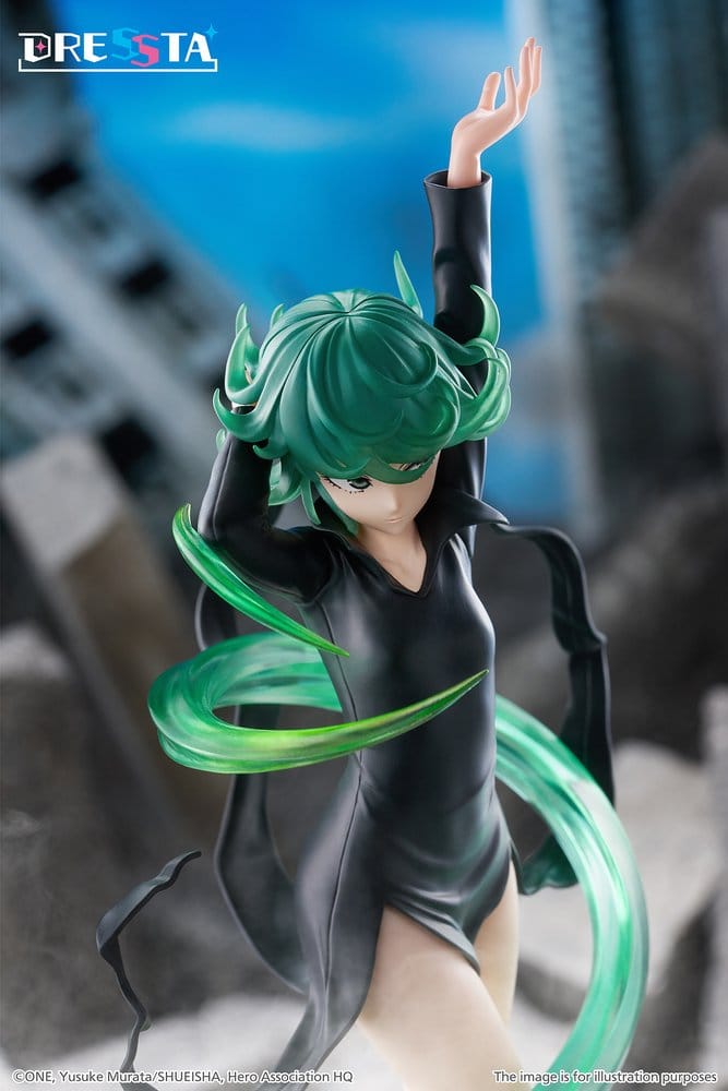 One-Punch Man Dressta PVC Figur Terrible Tornado 24 cm