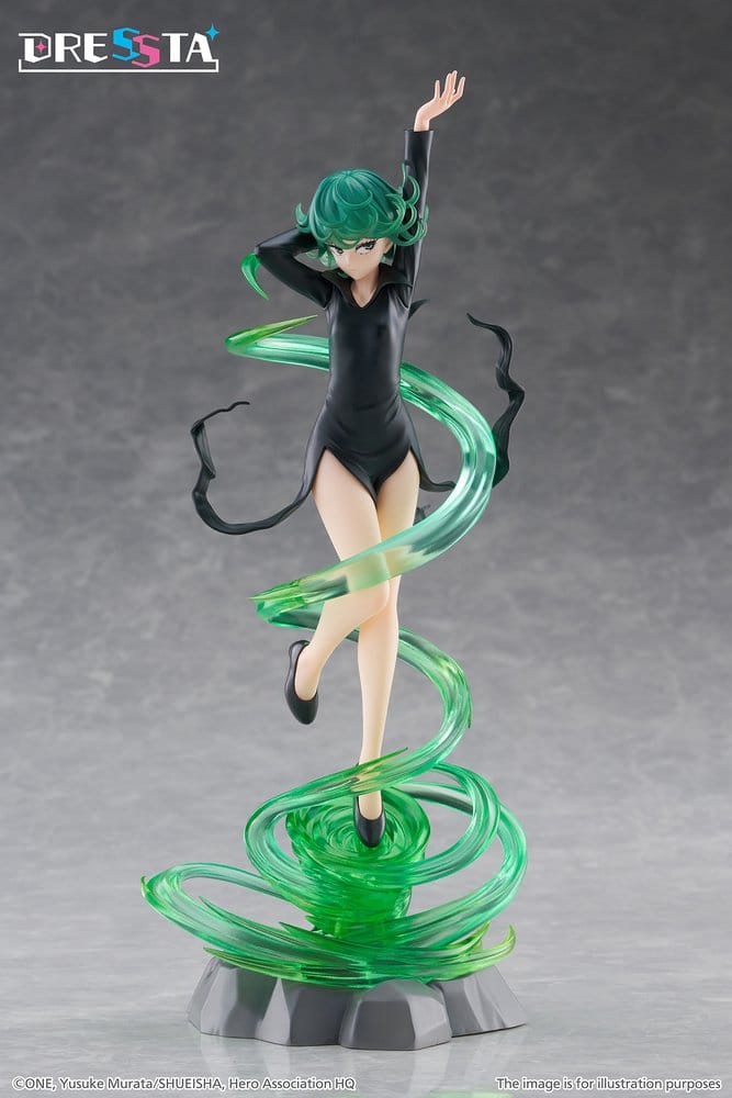 One-Punch Man Dressta PVC Figur Terrible Tornado 24 cm