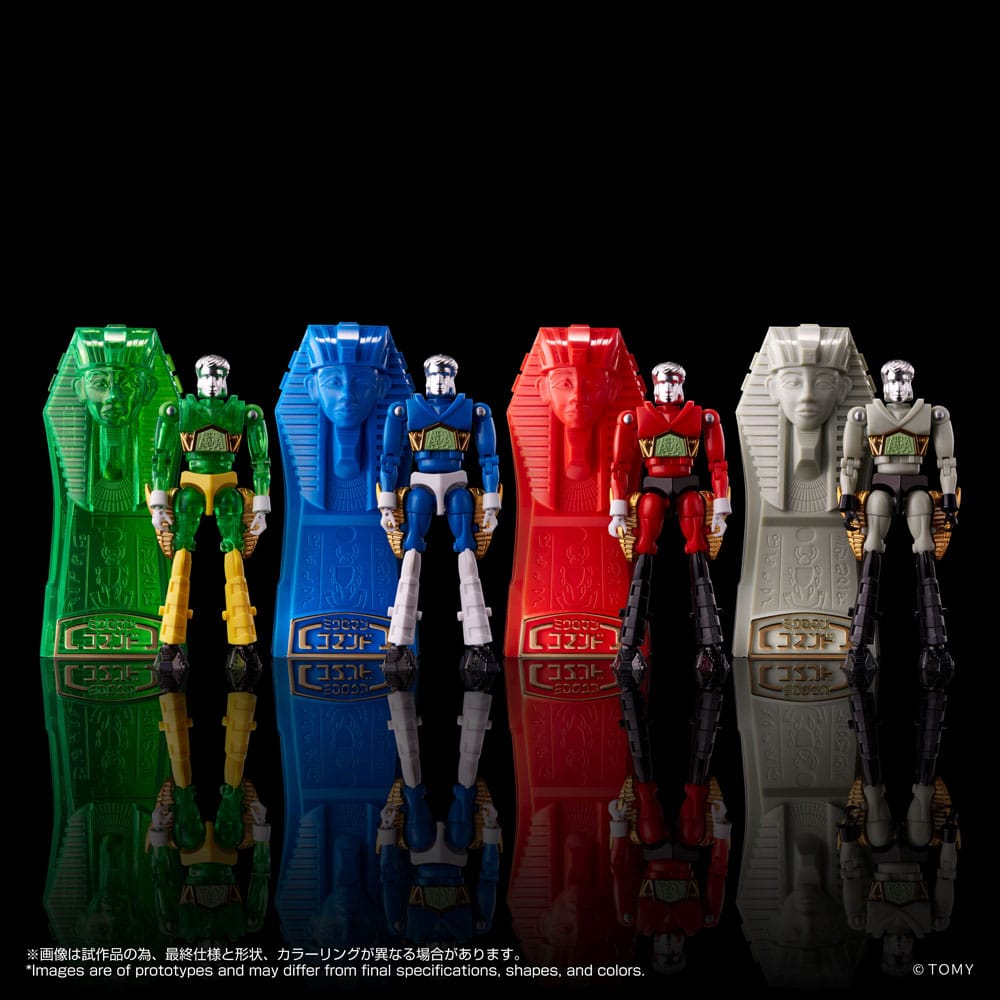 Legacysoul Actionfigur Microman Command No. 2 4er Set