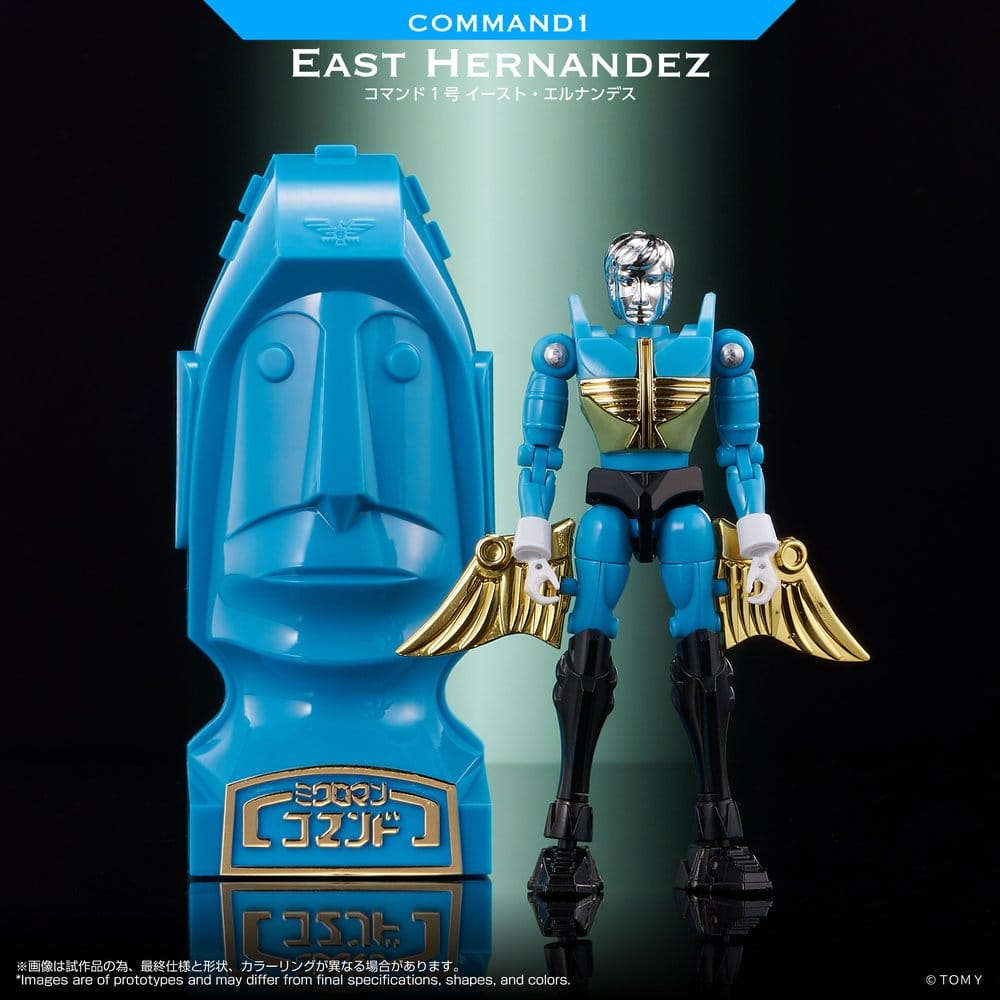 Microman Legacy Soul Actionfigur Command 1 East Hernandez