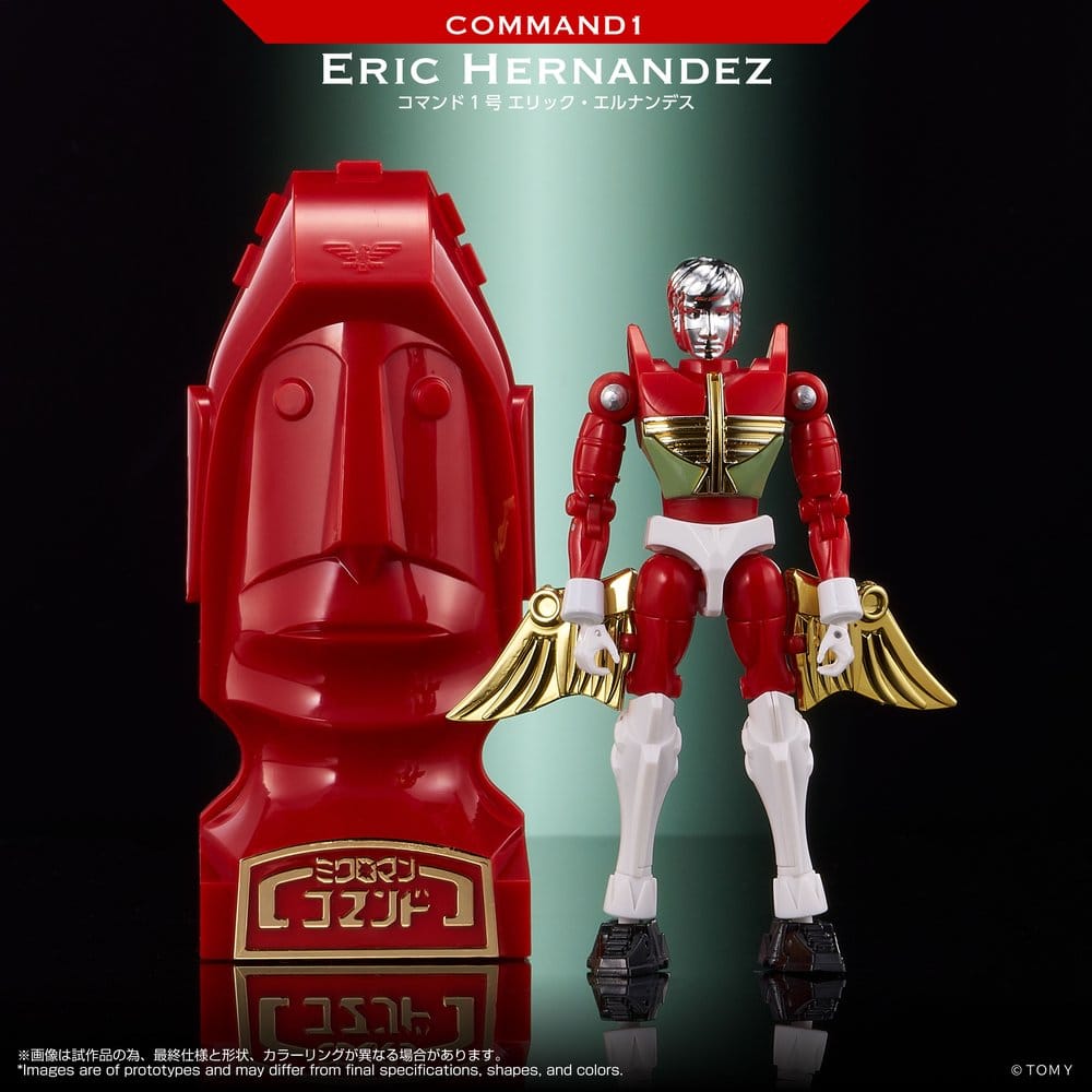 Microman Legacy Soul Actionfigur Command 1 Eric Hernandez