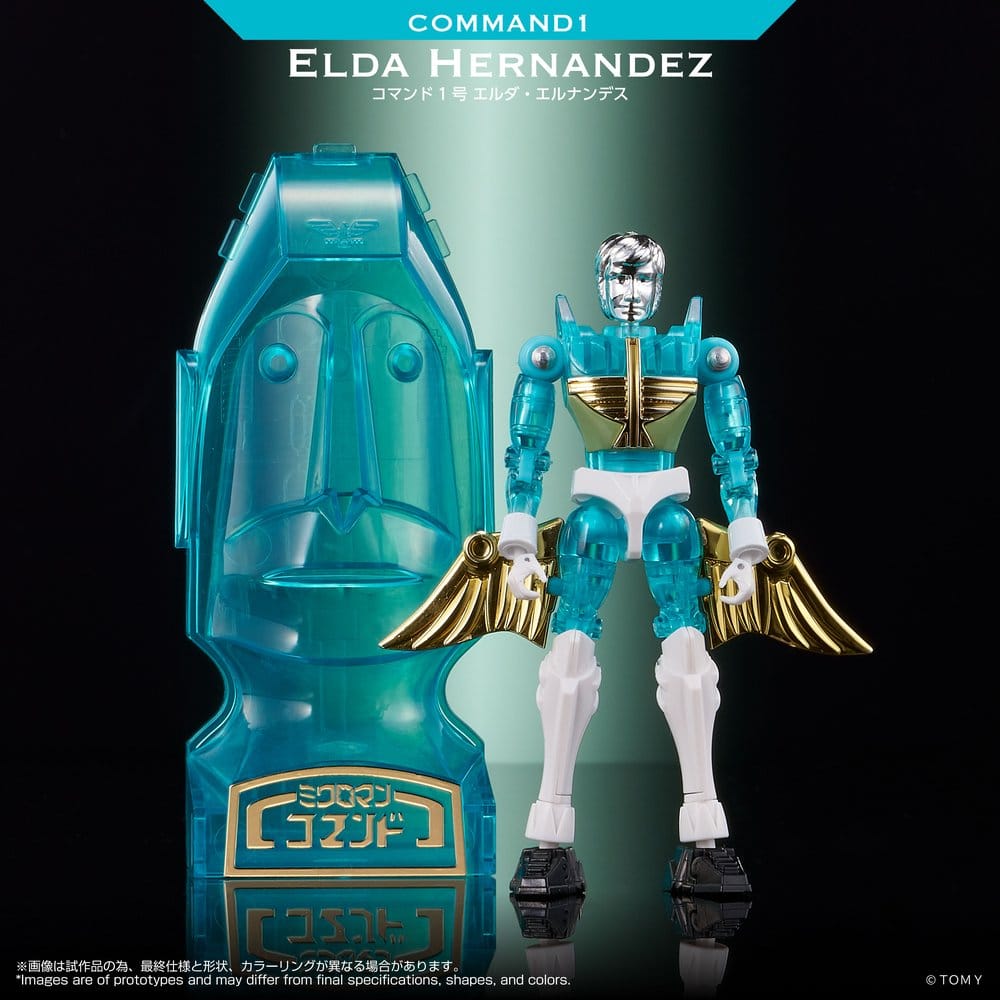 Microman Legacy Soul Actionfigur Command 1 Elda Hernandez